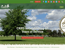 Tablet Screenshot of crpd.com